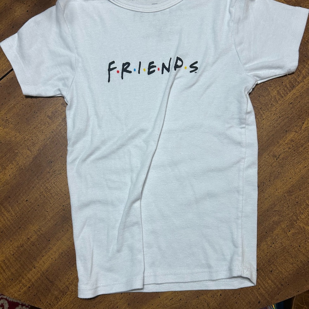 White Kids T-Shirt with Graphic Print
